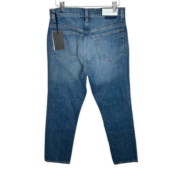 RE/DONE 70's Stove Pipe Straight Leg High Rise Denim Jeans Women's Size 27 NWT - Picture 4 of 10